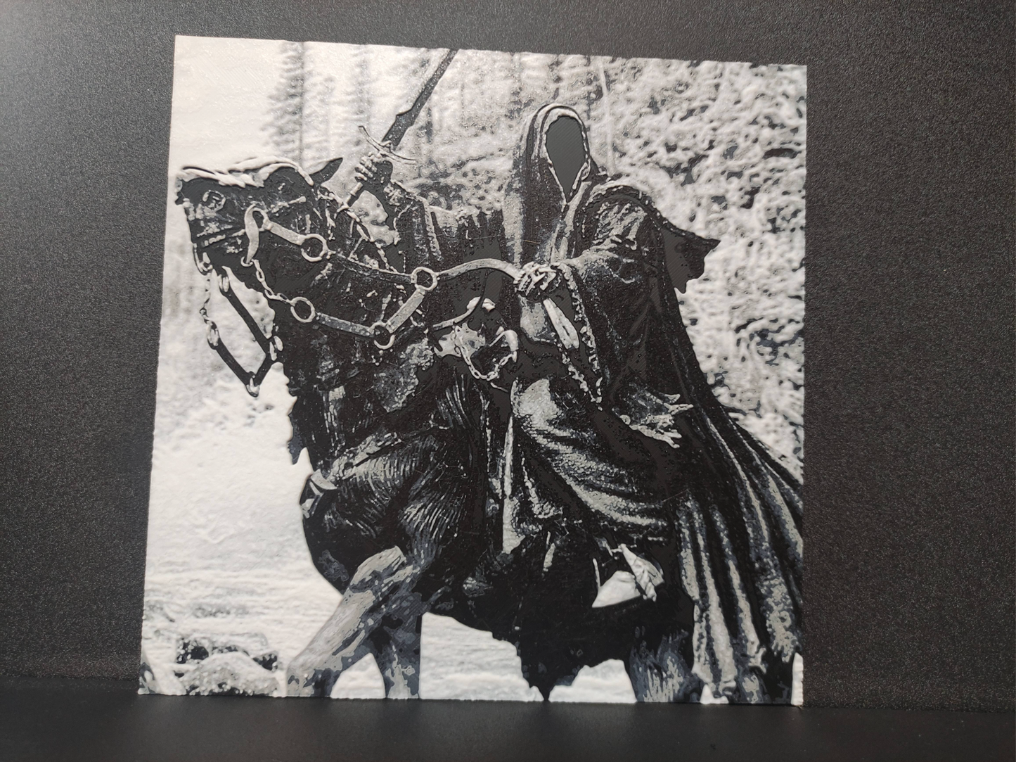 Nazgul Wall Art – 3D Printed Lord of the Rings Fantasy Decor