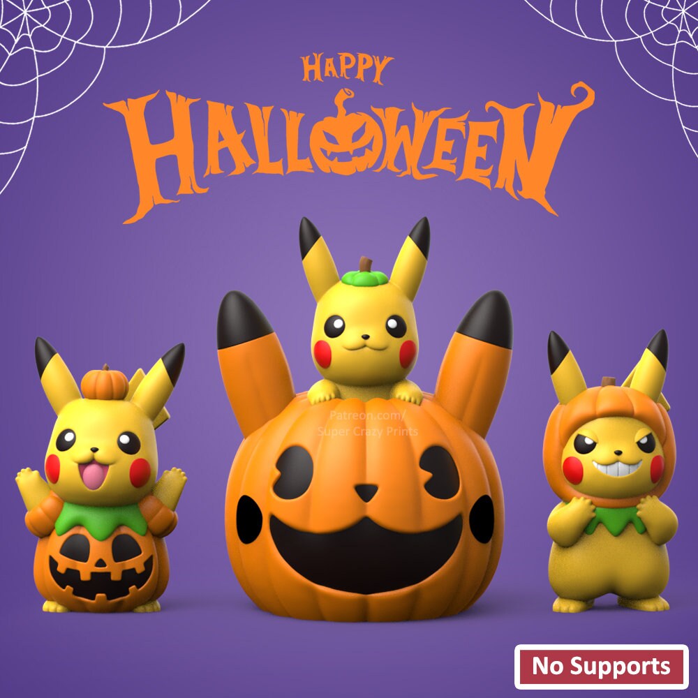 Bulbasaur Charmander Squirtle | Pokemon Halloween
