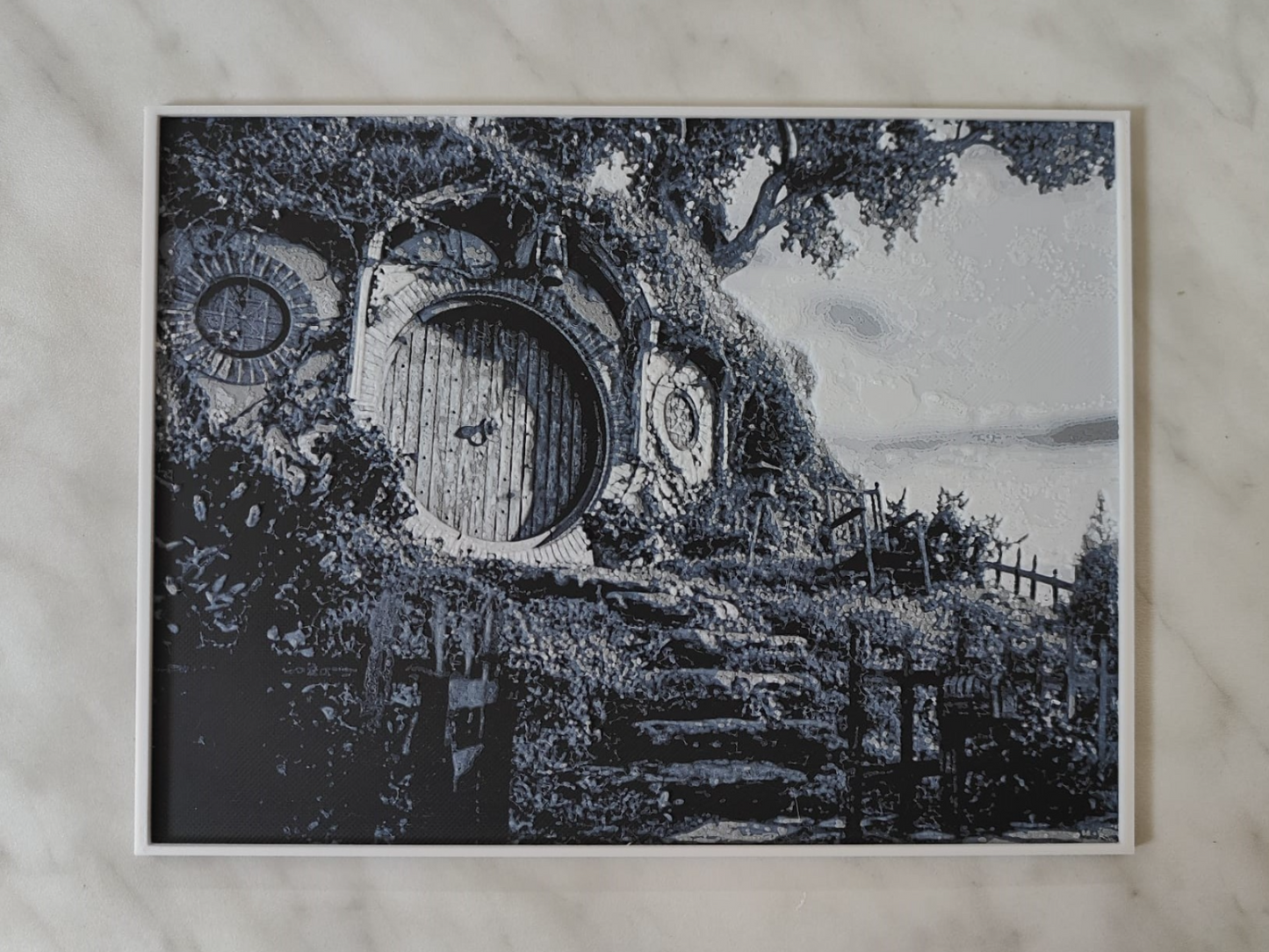 Bag End Wall Art – 3D Printed Lord of the Rings Fantasy Decor